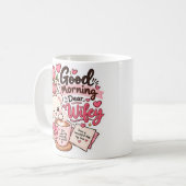 Mug "Bonjour ma chère femme" mignon (Devant gauche)