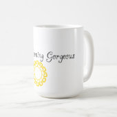 Mug Bonjour magnifique (Devant droit)
