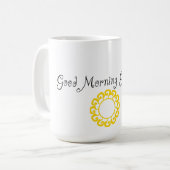 Mug Bonjour magnifique (Devant gauche)
