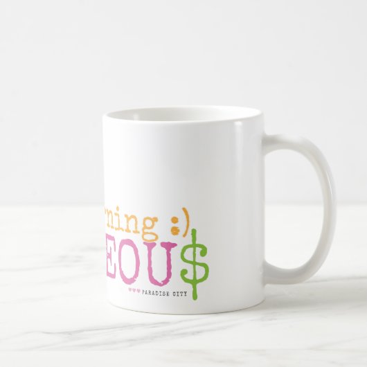Mug Bonjour magnifique (Droite)