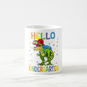Mug Bonjour maternelle - Premier jour d'école pour les