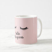 Mug Bonjour mèches magnifiques d'oeil (Devant droit)