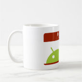 Mug bonjour mon nom est androïde (Gauche)