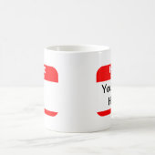 Mug Bonjour mon nom est flexible (Centre)