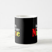 Mug Bonjour mon nom est Hey Nurse (Centre)