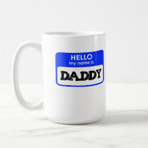 Mug Bonjour Mon Nom Est Papa cadeau nouveau père papa