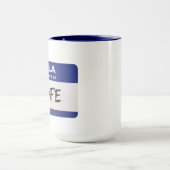 Mug Bonjour Mon Nom Est Profe - Professeur d'Espagnol (Centre)
