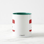 Mug Bonjour mon nom est Sam (rouge) (Centre)