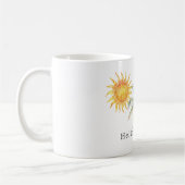Mug Bonjour Palmier Tropical Soleil (Gauche)