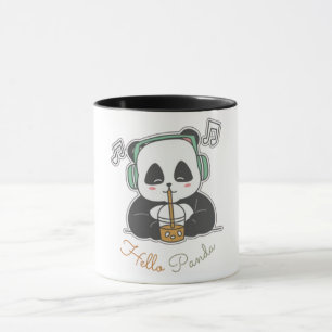 Mug Bonjour panda