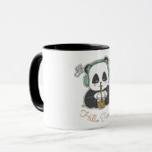 Mug Bonjour panda (Devant gauche)