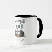 Mug Bonjour panda (Devant droit)
