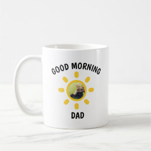 Mug Bonjour Papa Photo Personnalisée