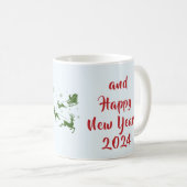 Mug "Bonjour Père Noël : Joyeux Noël 2024 (Devant droit)