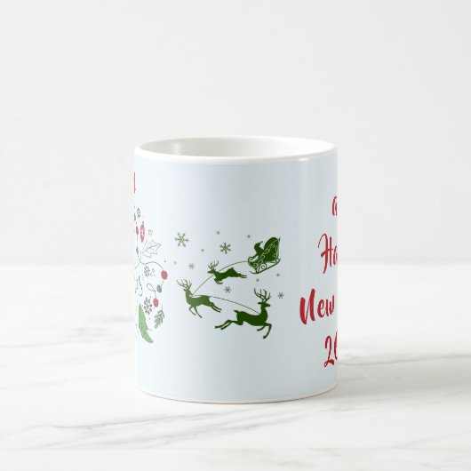 Mug "Bonjour Père Noël : Joyeux Noël 2024 (Centre)