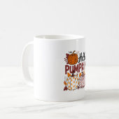 Mug Bonjour Png Citrouille, Vibes d'automne (Devant gauche)