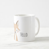 Mug Bonjour Renard (Devant droit)