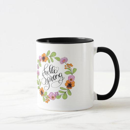 Mug Bonjour ressort (Droite)