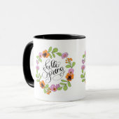 Mug Bonjour ressort (Devant gauche)