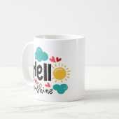 Mug Bonjour soleil (Devant gauche)