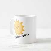 Mug Bonjour soleil (Devant gauche)