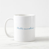 Mug Bonjour soleil (Gauche)