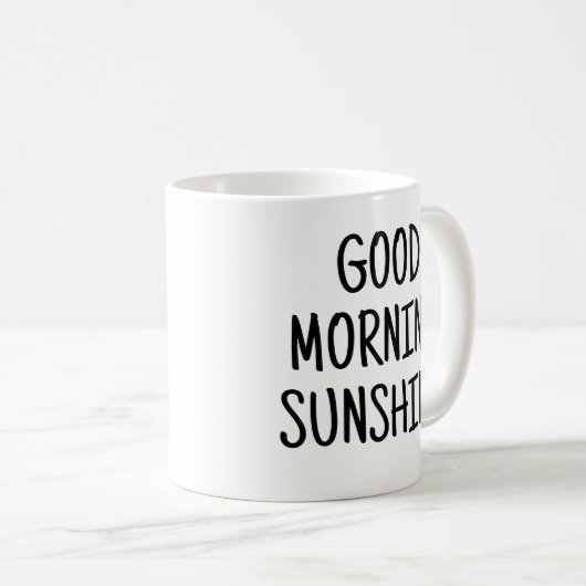Mug Bonjour soleil (Devant droit)