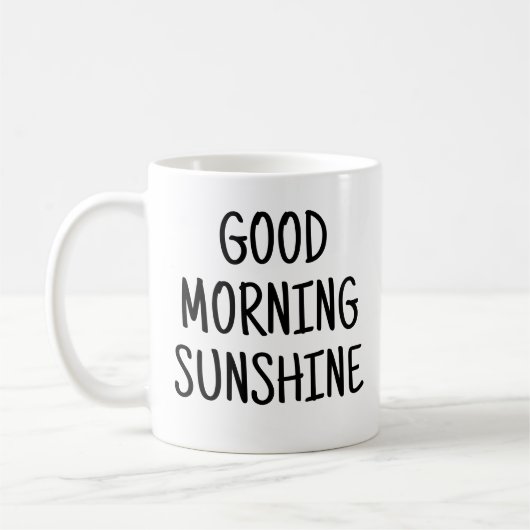 Mug Bonjour soleil (Gauche)