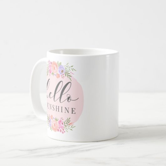 Mug Bonjour soleil (Devant gauche)