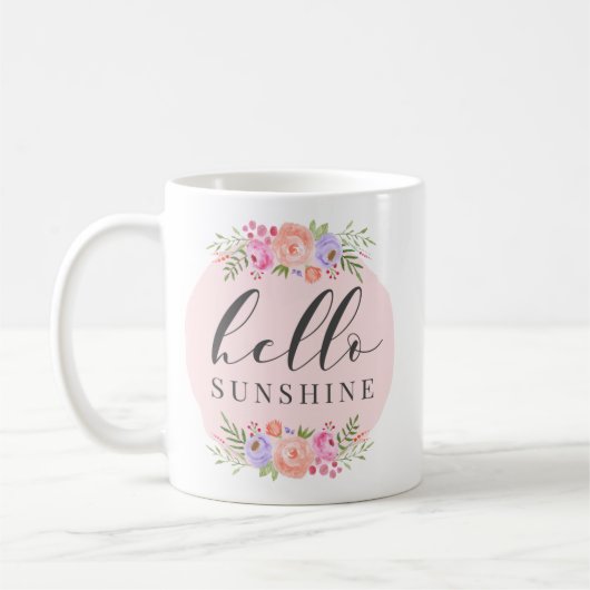 Mug Bonjour soleil (Gauche)