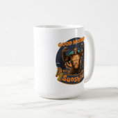 Mug Bonjour Soleil Drôle Bigfoot (Devant droit)