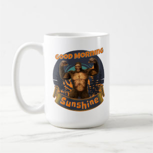 Mug Bonjour Soleil Drôle Bigfoot