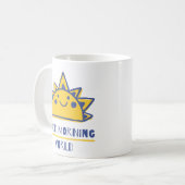 Mug Bonjour soleil du monde (Devant gauche)