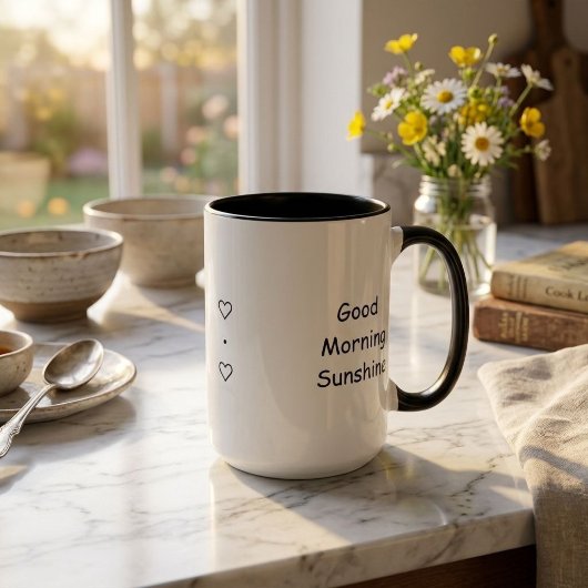 Mug Bonjour Soleil | Idée cadeau parfaite