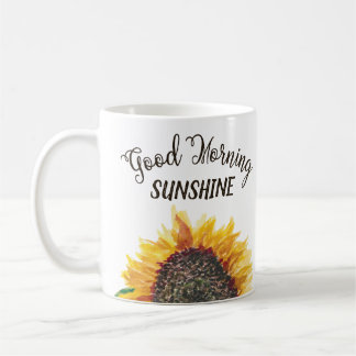 Mug Bonjour soleil jolie tournesol
