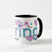 Mug Bonjour Spring Cadeau personnalisé (Devant droit)