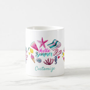 Mug Bonjour Summer Beach Thunder-Cove