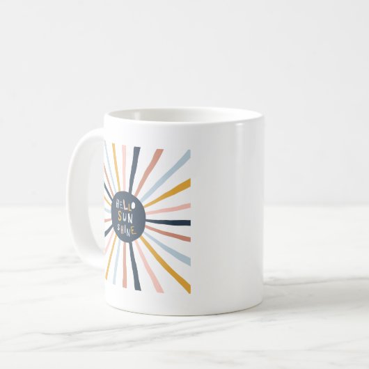 Mug Bonjour Sunshine (Devant gauche)