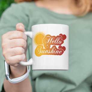 Mug Bonjour Sunshine Elegant