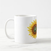 Mug Bonjour Tournesol Soleil (Gauche)