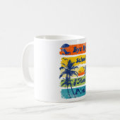 Mug Bonjour Vacances Été Bye Bye School Hello Pool Vi (Devant gauche)