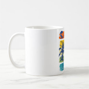 Mug Bonjour Vacances Été Bye Bye School Hello Pool Vi
