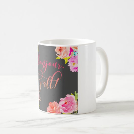 Mug Bonjour, vous ! (Devant droit)