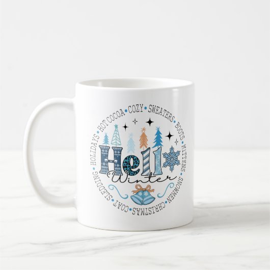 Mug Bonjour Winter Coffee (Gauche)