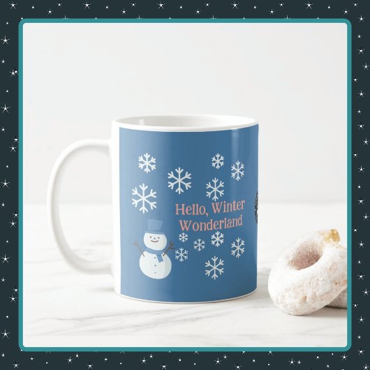 Mug Bonjour, Winter Wonderland