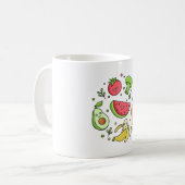 Mug Bonne alimentation Bonne humeur (Devant gauche)