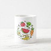 Mug Bonne alimentation Bonne humeur (Centre)