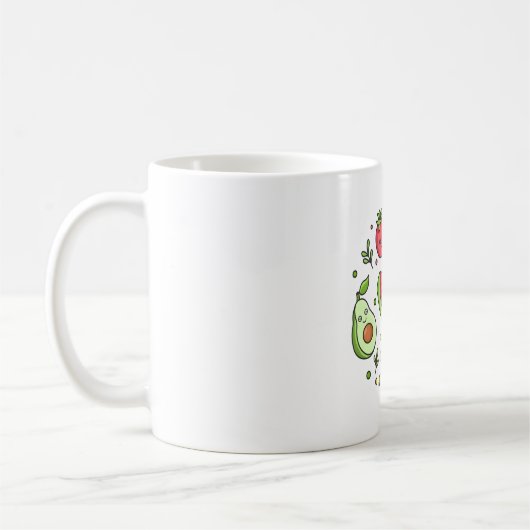 Mug Bonne alimentation Bonne humeur (Gauche)