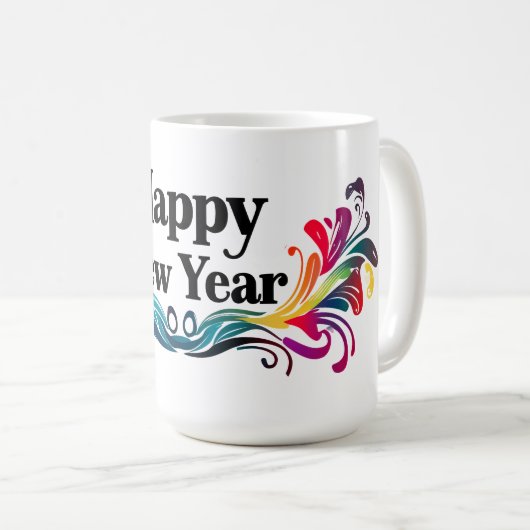 Mug Bonne année (Devant droit)