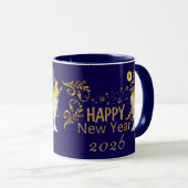 Mug bonne année (Devant droit)